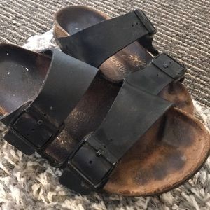 Black Birkenstocks